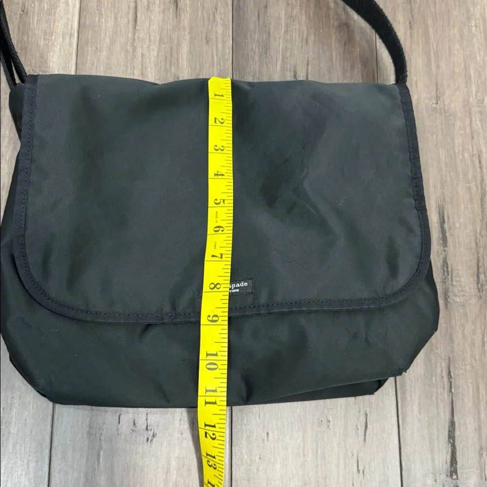 Kate Spade Classic Black‎ nylon Messenger Bag